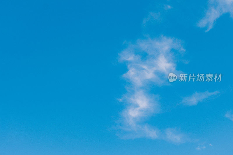 清澈的天空