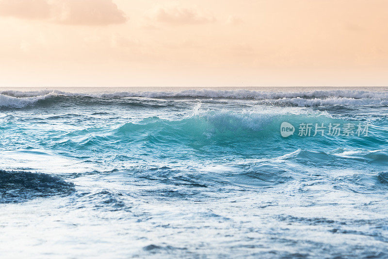 海上日落