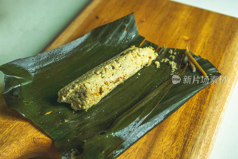 印尼传统食物蒸豆腐