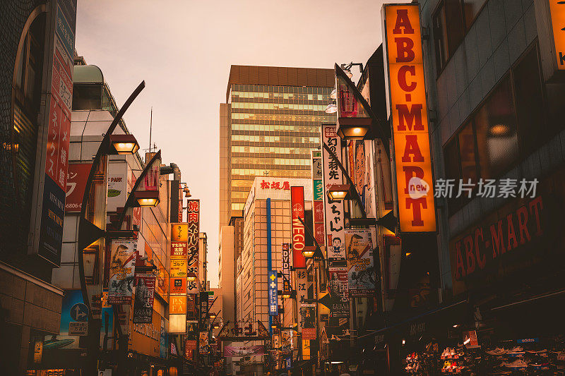 城市上野,东京