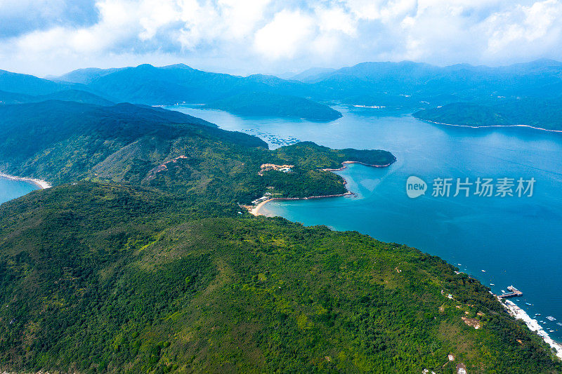 位于西贡的塔门或草岛海景