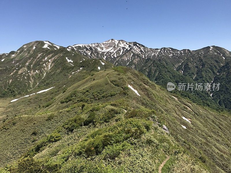 日本别山和长谷山(白山国家公园)