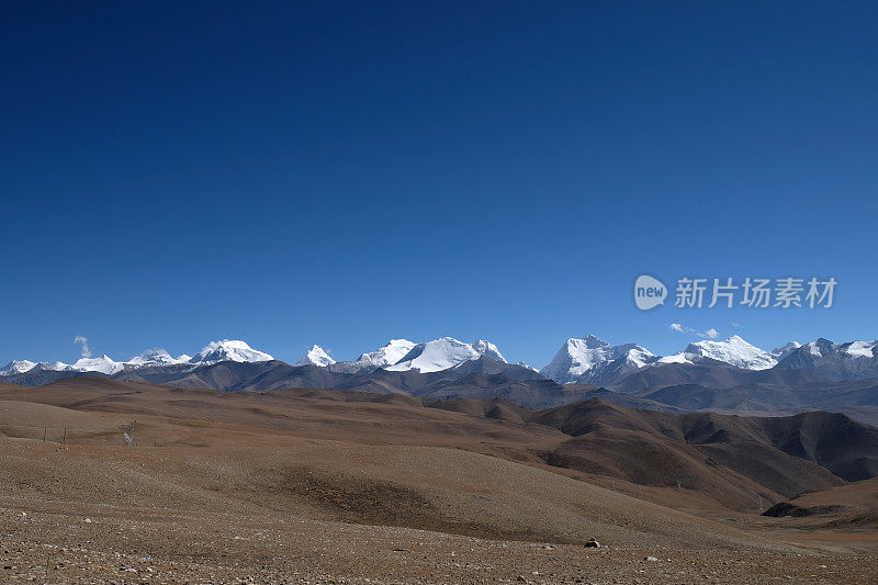 西藏的喜马拉雅山