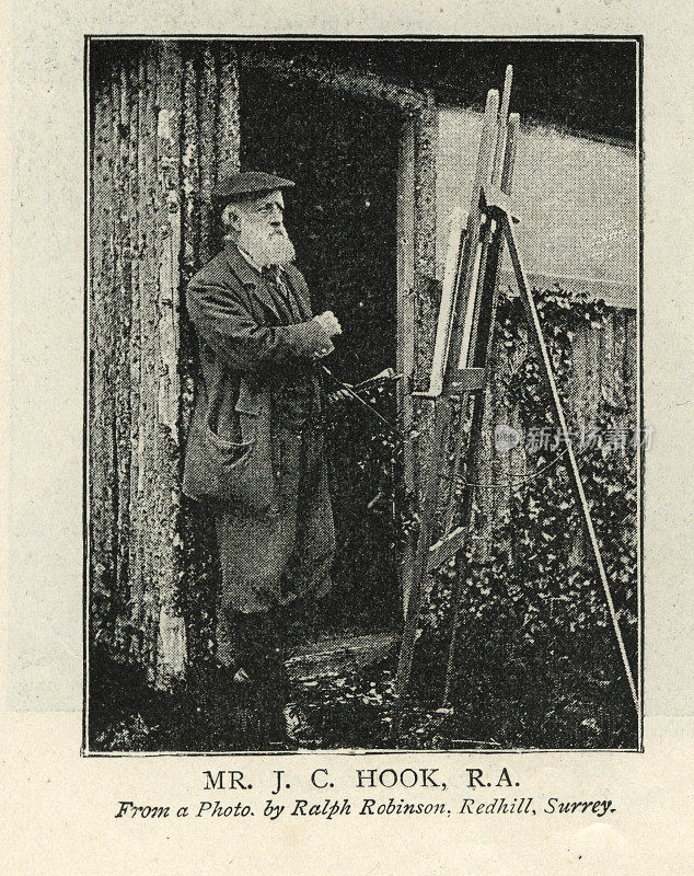 詹姆斯克拉克胡克，维多利亚时代的英国艺术家，19世纪