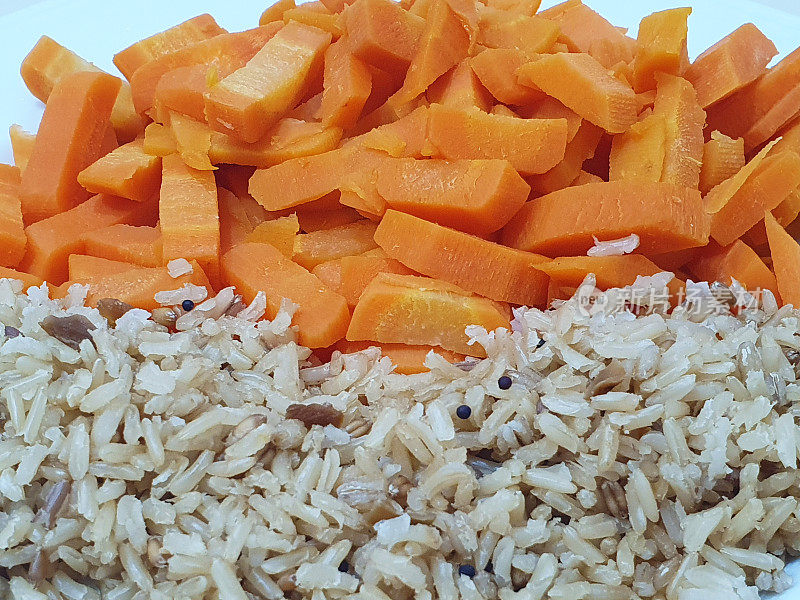 胡萝卜糙米