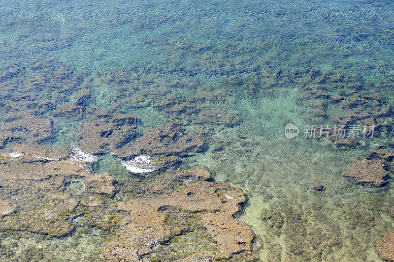 水青绿色背景