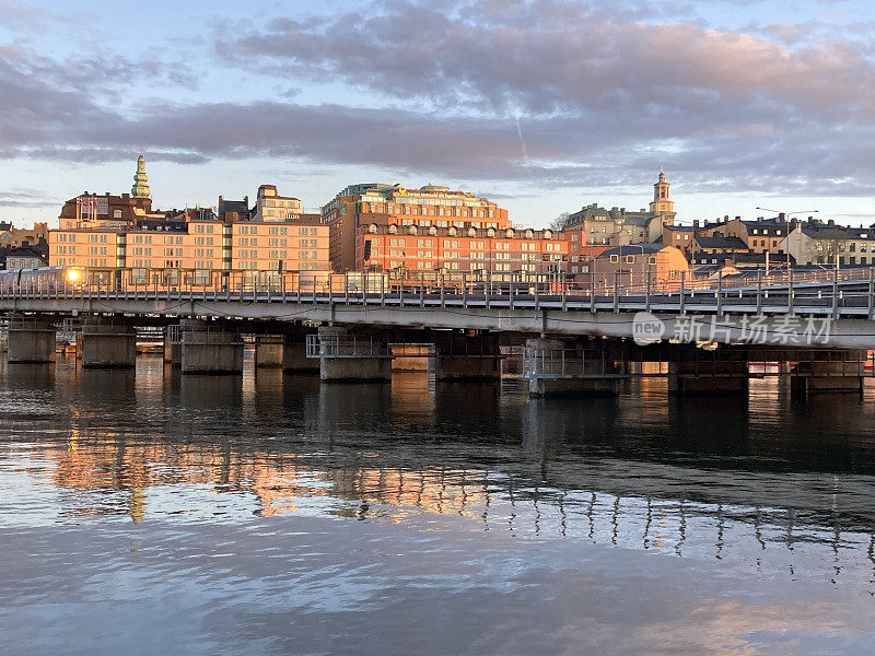 瑞典-斯德哥尔摩-大桥和Södermalm