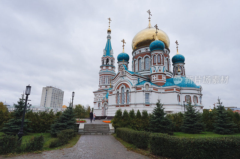俄罗斯鄂木斯克圣母升天大教堂