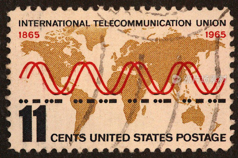 电信。1965年邮票