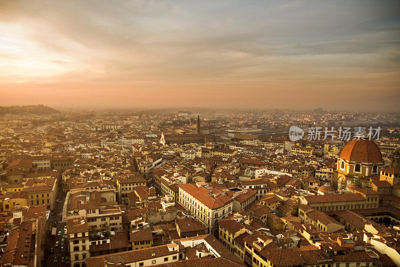 俯瞰佛罗伦萨城