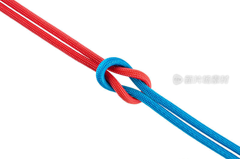 红蓝绳结