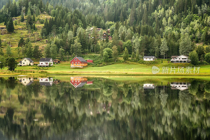 挪威美丽的大自然