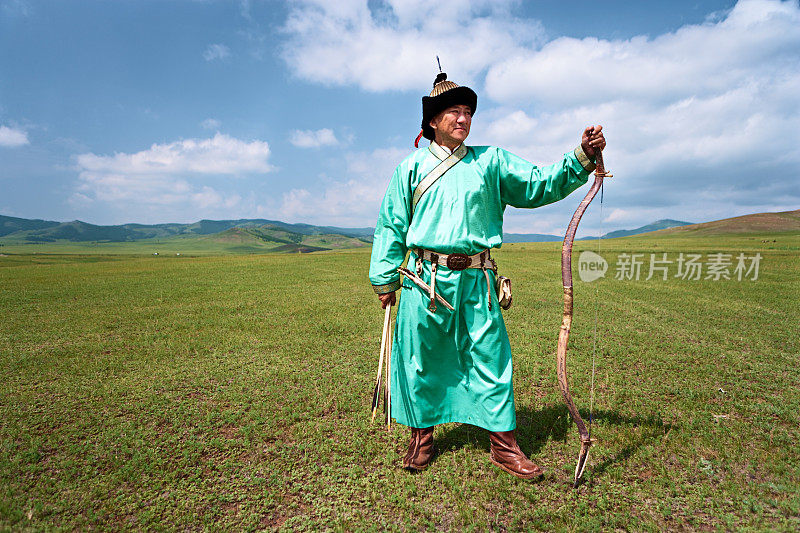 蒙古弓箭手,