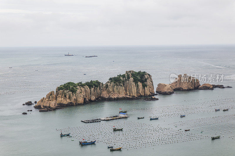 日落海鱼养殖