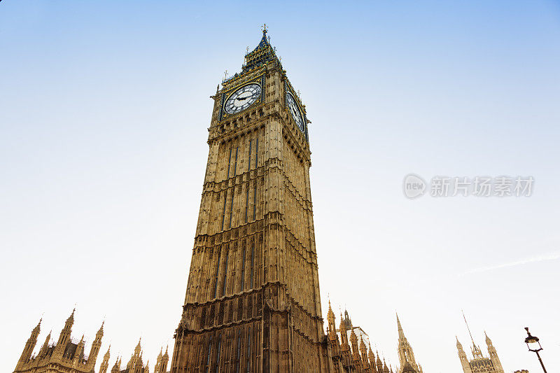 英国伦敦的大本钟塔