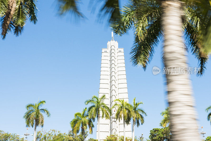 古巴哈瓦那革命广场历史地标建筑