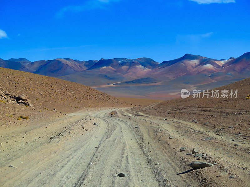 玻利维亚高原的风景