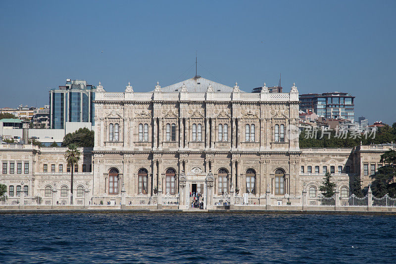土耳其伊斯坦布尔贝西克塔斯的Dolmabahce宫殿