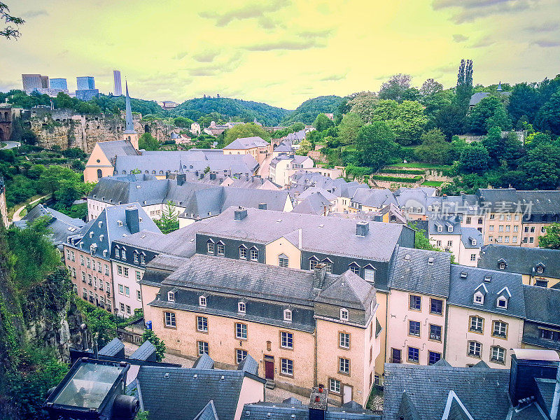 游览卢森堡的卢森堡城