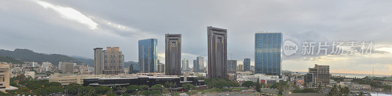 火奴鲁鲁港全景