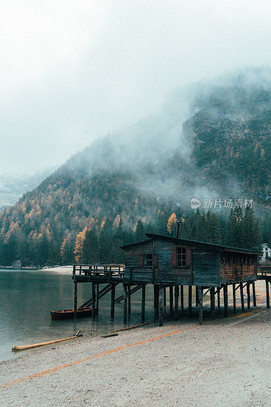 意大利布雷斯湖的风景