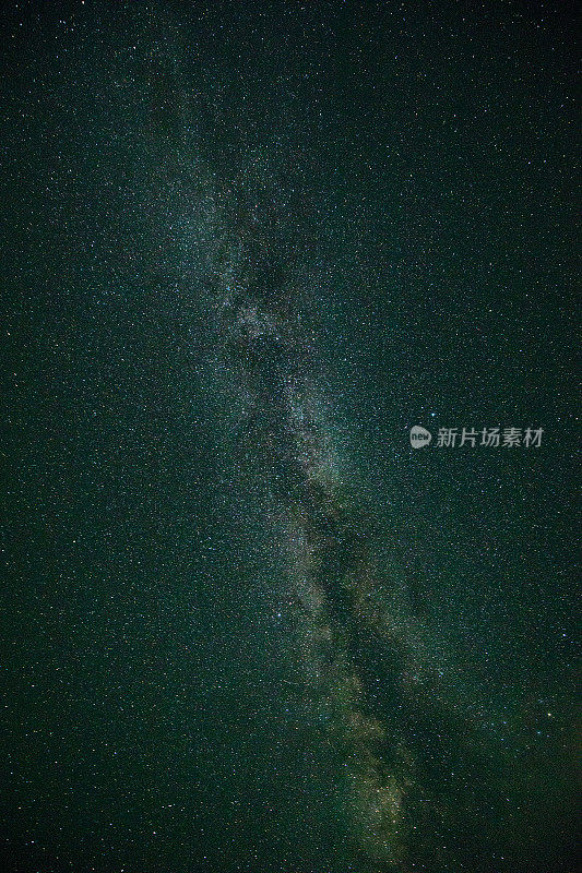 夜银河系背景