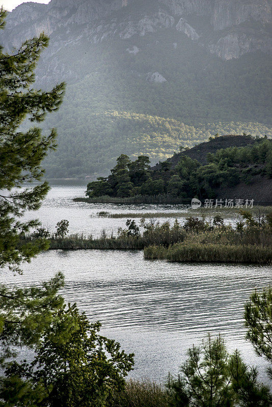 湖景