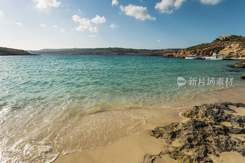 蓝色泻湖，Comino，马耳他