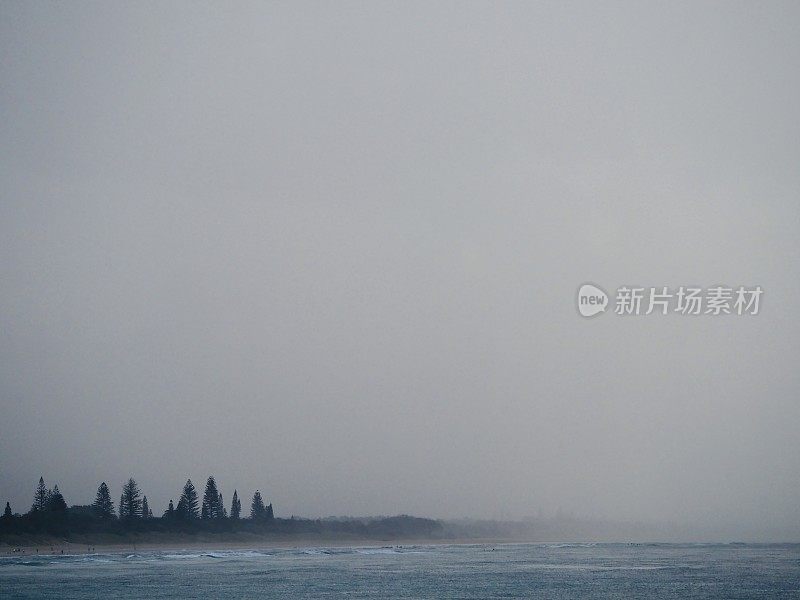 穆迪灰色的风景