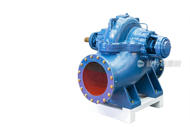 新型高压单级双吸离心卧式泵，用于工业上液化水或溶剂油、燃料等的输送