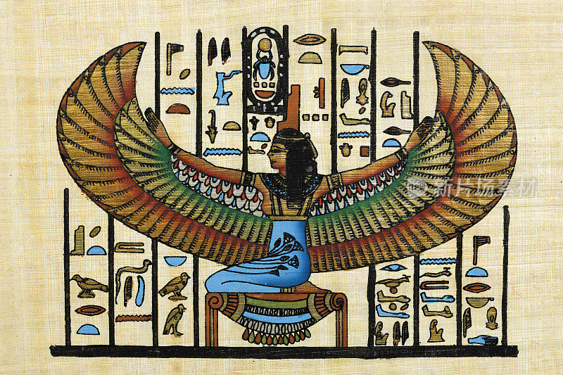 埃及艳后-埃及纪念纸莎草纸