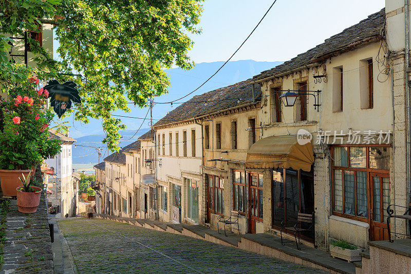 吉罗卡斯特街，阿尔巴尼亚老城