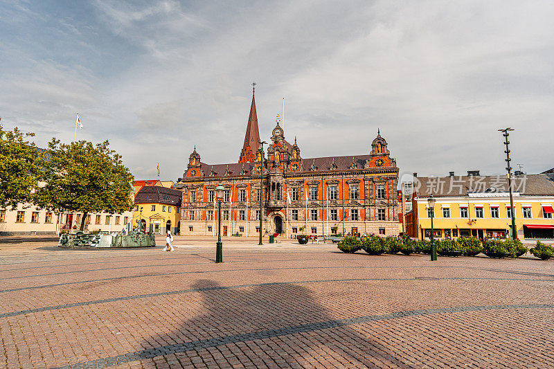 瑞典马尔默Stortorget广场上的市政厅