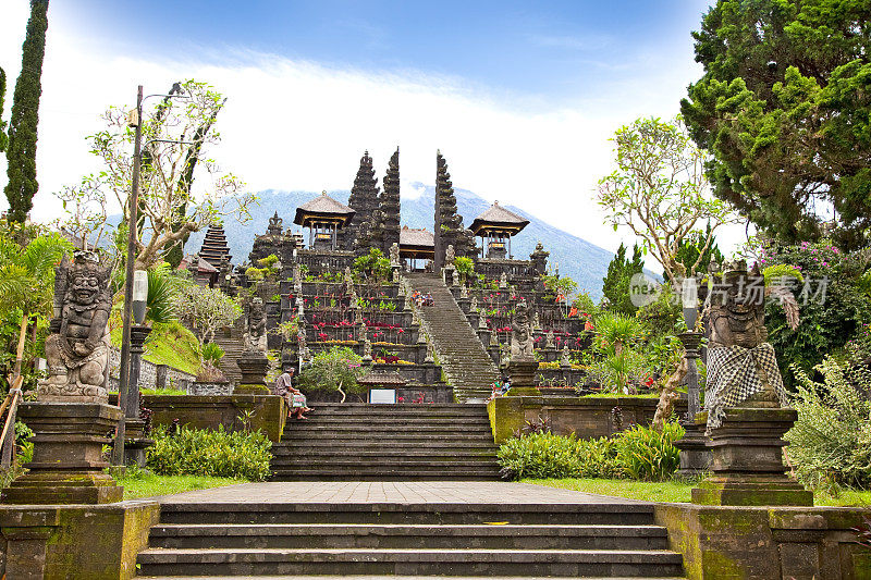 印度尼西亚巴厘岛的阿贡圣殿