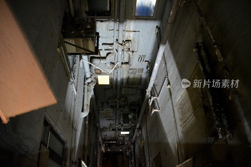 香港九龙室内旧建筑