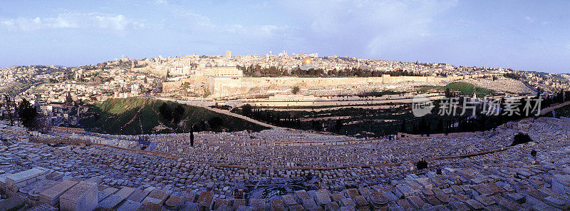 耶路撒冷橄榄山公墓。