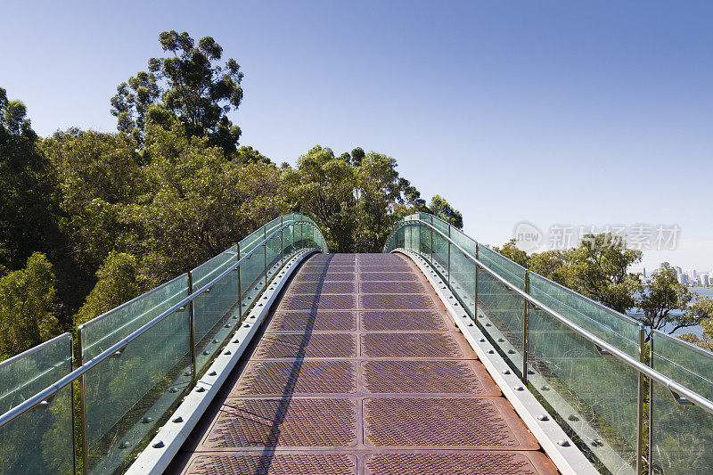 澳大利亚西部珀斯的国王公园桥