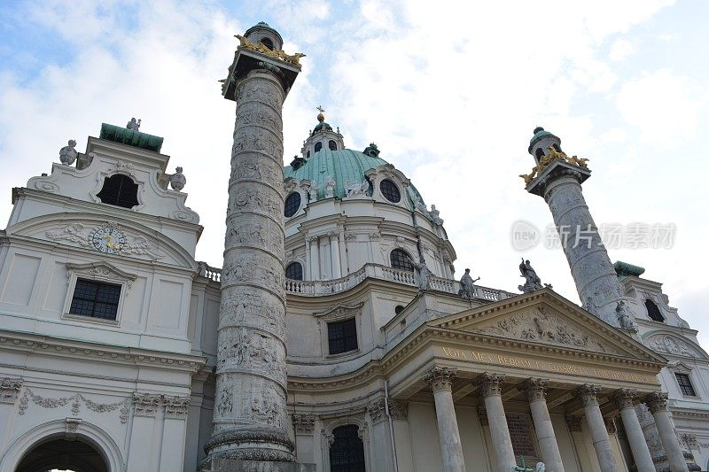 圣查尔斯教堂，维也纳，奥地利