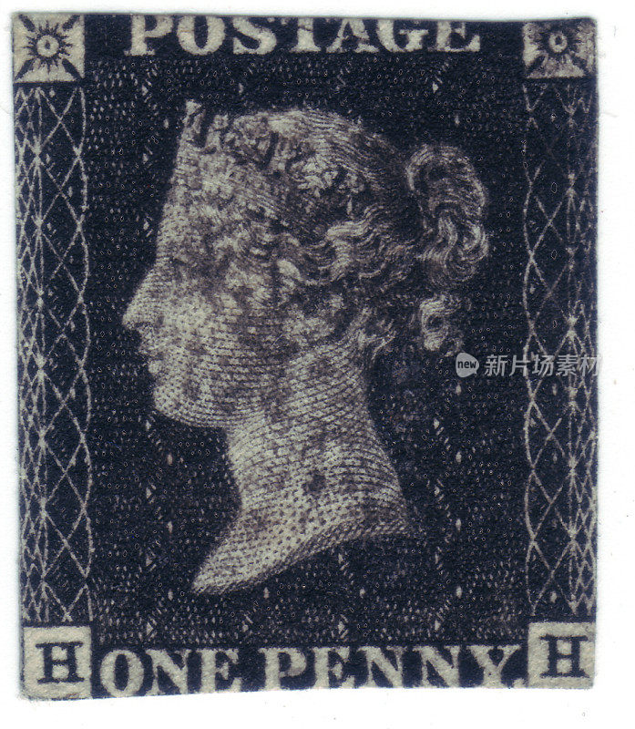 原版黑便士邮票1840年