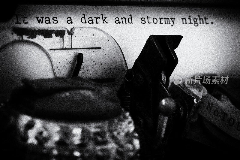 这是一个黑暗和暴风雨之夜-黑色电影
