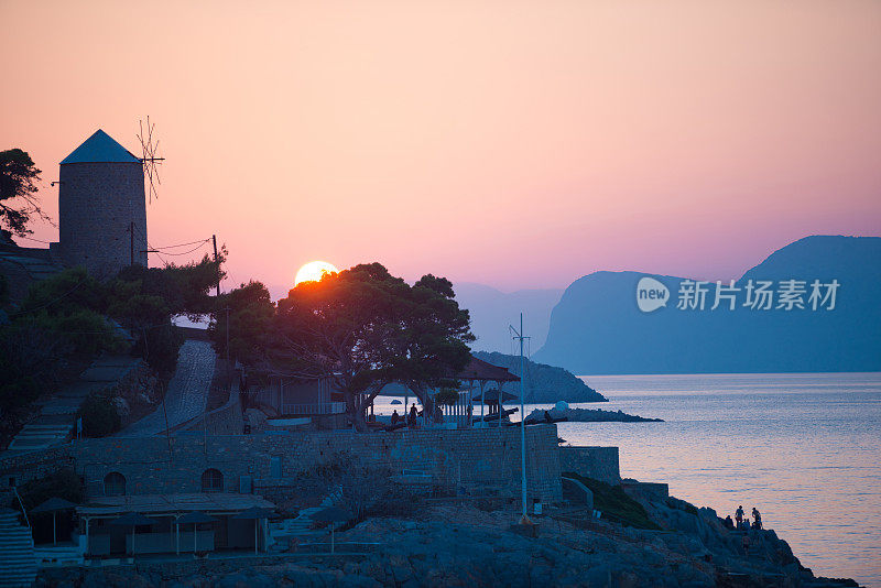 九头蛇岛日落