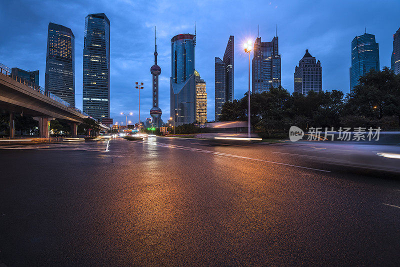 上海陆家嘴夜景