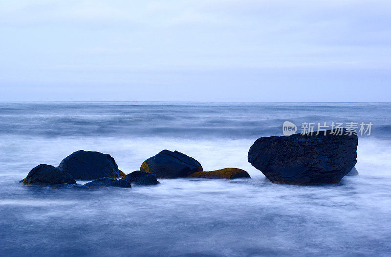 海晚上