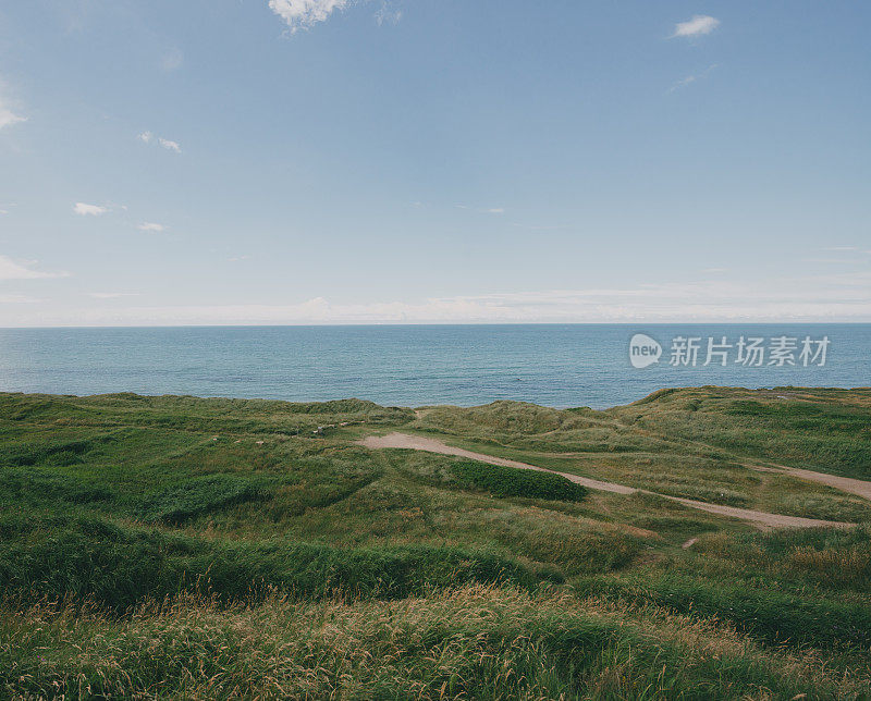 丹麦海岸全景