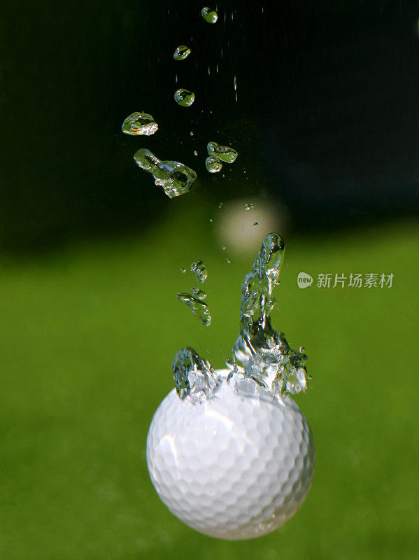 高尔夫球-水的危害