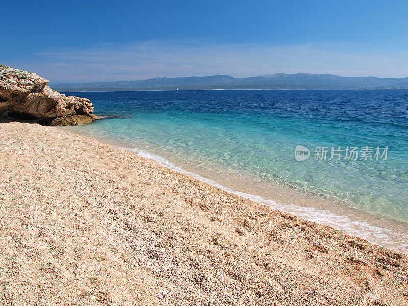 天堂亚得里亚海海滨