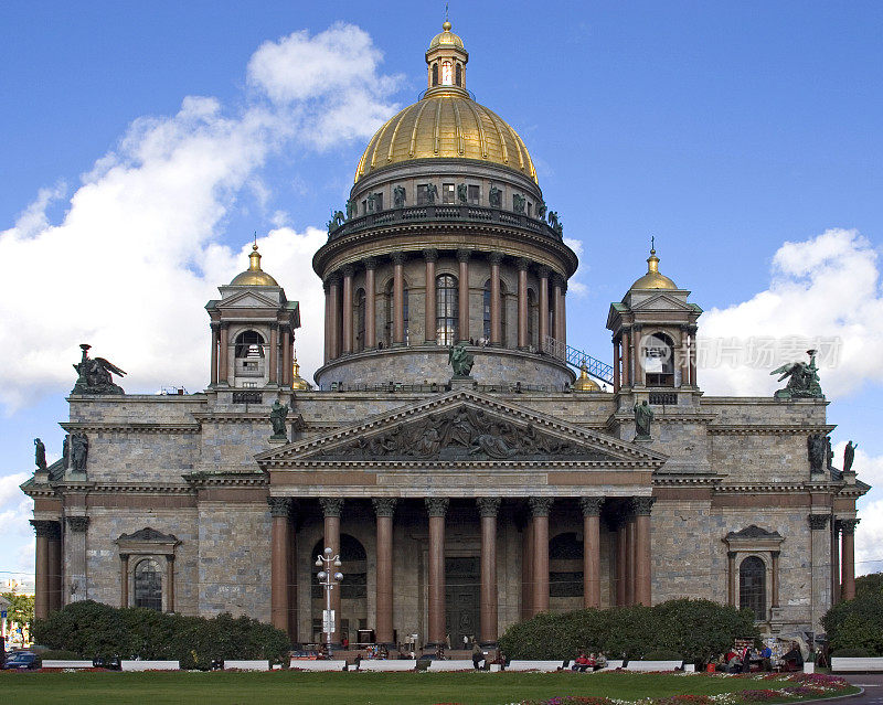 圣艾萨克大教堂，圣彼得堡，俄罗斯