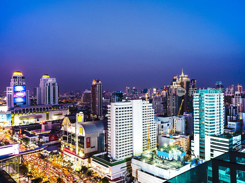 曼谷夜景泰国