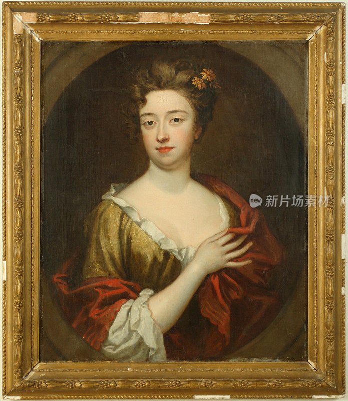 17世纪肖像，布面油画
