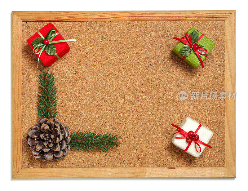 圣诞主题软木板